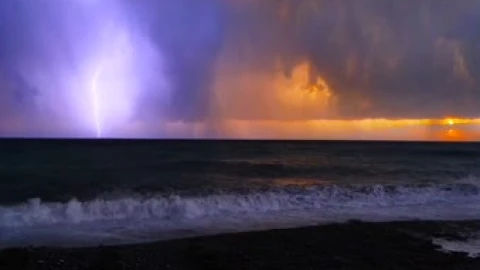 Sunset Thunderstorm Live Wallpaper Free - Free Live Wallpaper