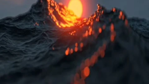 Sunset Waves Live Wallpaper - Free Live Wallpaper