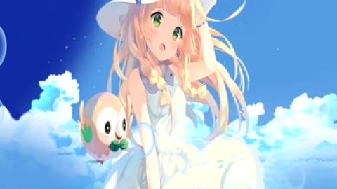 Anime Lillie Pokemon Animated Wallpaper - Free Live Wallpaper