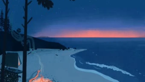 Camping Stars Hd Live Wallpaper - Free Live Wallpaper