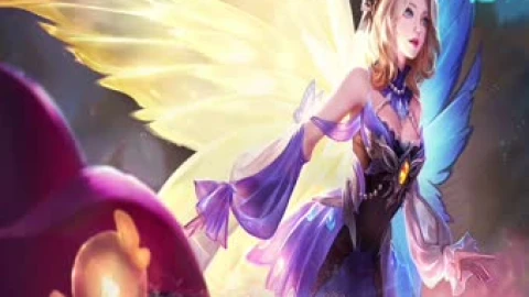 Lunox Butterfly Seraphim Mobile Legends Pc Animated Wallpaper - Free Live Wallpaper