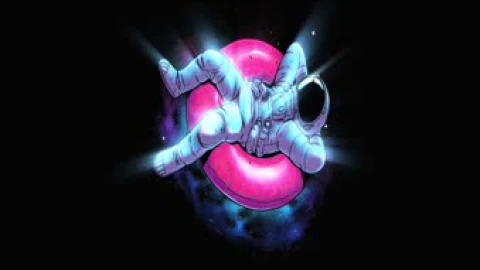 Spinning Astronaut on Floaty Live Wallpaper - Free Live Wallpaper