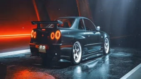 Nissan Skyline Kyza EDTN Live Wallpaper - Free Live Wallpaper