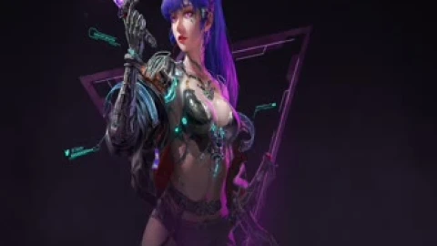 ⭐️cyberpunk 2077 Girl Hd Live Wallpaper - Free Live Wallpaper