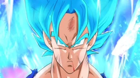 Live Wallpaper Son Goku SSGSS Blue - Free Live Wallpaper