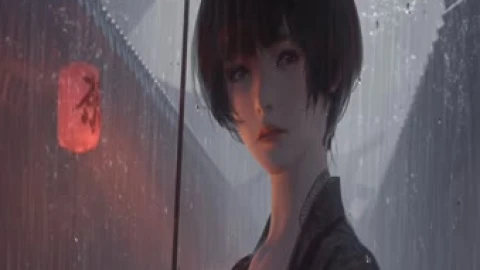 In The Rain V17 GUWEIZ Video Wallpaper - Free Live Wallpaper