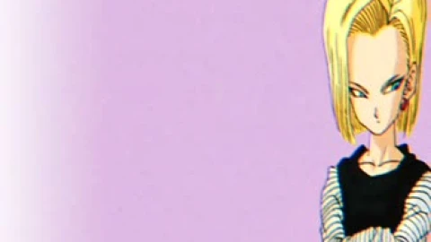 Live Android 18 VHS Animated Wallpaper - Free Live Wallpaper