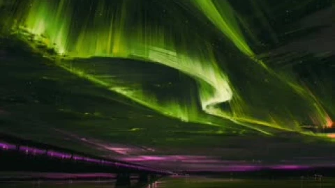 RGB Aurora Borealis Live Wallpaper - Free Live Wallpaper