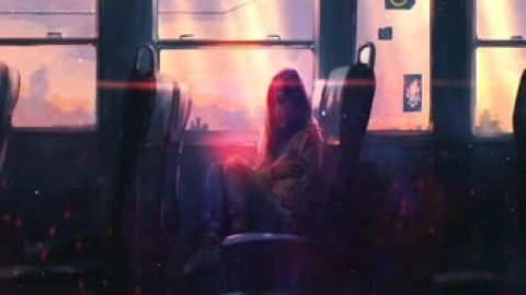 Live Girl in Train Video Wallpaper - Free Live Wallpaper