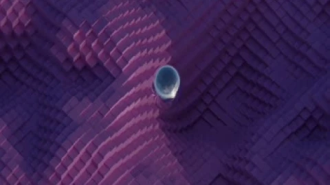 Polygon Landscape Live Wallpaper - Free Live Wallpaper