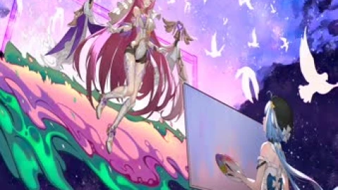 Live Honkai Elysia & Griseo Animated Wallpaper - Free Live Wallpaper