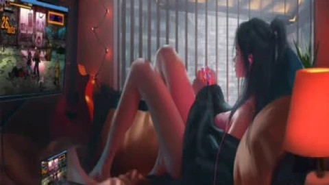 Gamer Music Girl Live Wallpaper - Free Live Wallpaper