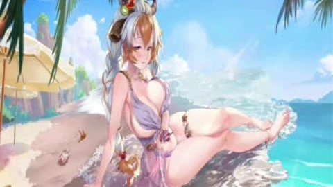 Anime Summer Swimsuit 4K Live Wallpaper - Free Live Wallpaper