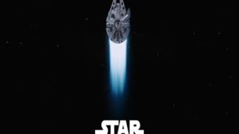 Star Wars Millennium Falcon Space Live Wallpaper - Free Live Wallpaper