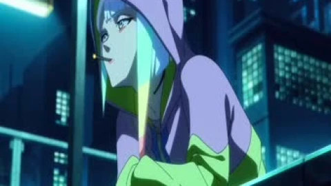 Lucy Smoking Edgerunner Live Wallpaper - Free Live Wallpaper