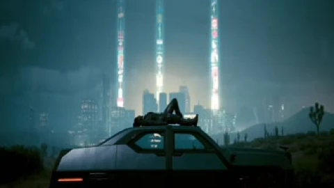 Night City Badlands Live Wallpaper - Free Live Wallpaper