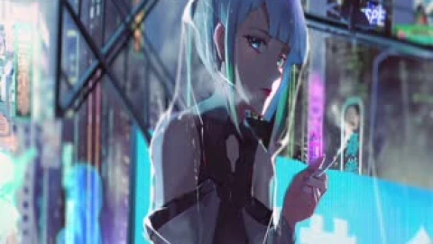 Lucy from Edgerunners Netflix Live Wallpaper - Free Live Wallpaper