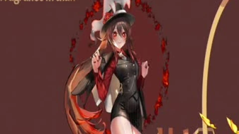 Hu Tao Original Animation 4K Live Wallpaper - Free Live Wallpaper