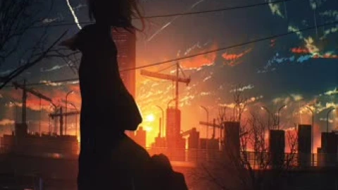 Sunset Of Despair Anime Live Wallpaper - Free Live Wallpaper