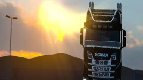 Euro Truck Scania Live Wallpaper - Free Live Wallpaper