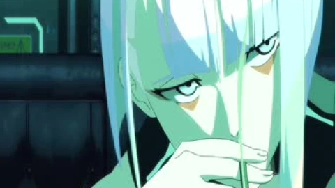 2K Cyberpunk Edgerunners Lucy Smoking Live Wallpaper - Free Live Wallpaper