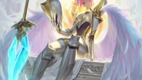 2K Kayle Angel Warrior Fantasy Lol Live Wallpaper - Free Live Wallpaper