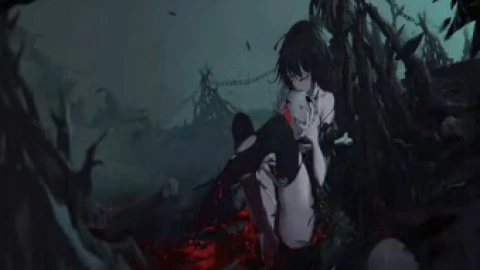 2K Anime Girl Hell Skulls Fantasy Live Wallpaper - Free Live Wallpaper