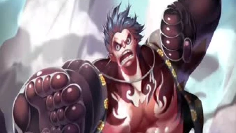 2K Luffy 4th Gear Bounce Man One Piece Live Wallpaper - Free Live Wallpaper