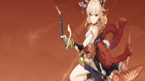 2K Yoimiya Genshin Impact Game Live Wallpaper - Free Live Wallpaper