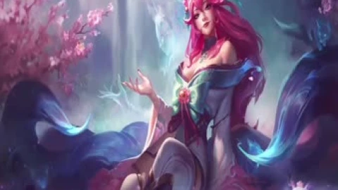 2K Spirit Blosssom Ahri Lol Live Wallpaper - Free Live Wallpaper