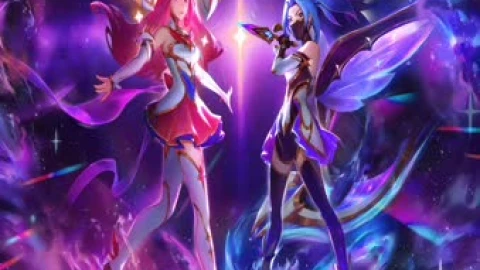 2K Star Guardian Kaisa Akali Lol Live Wallpaper - Free Live Wallpaper