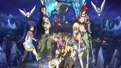 2K Fairy Tail Members Live Wallpaper - Free Live Wallpaper