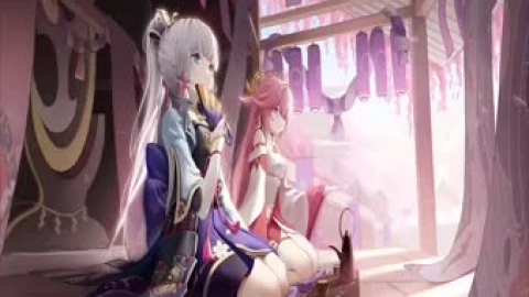 2K Genshin Impact Girls Kamisato Ayaka Yae Miko Live Wallpaper - Free Live Wallpaper