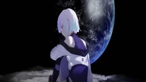 2K Lucy Cyberpunk Edgerunners In Moon Live Wallpaper - Free Live Wallpaper