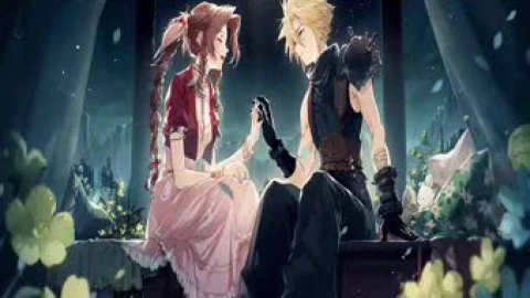2K Final Fantasy 7 Cloud And Aerith Live Wallpaper - Free Live Wallpaper