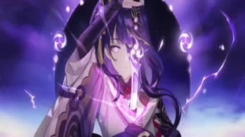 2K Raiden Shogun Blade Genshin Impact Live Wallpaper - Free Live Wallpaper