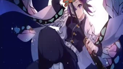 2K Shinobu Kocho Demon Slayer Anime Live Wallpaper - Free Live Wallpaper