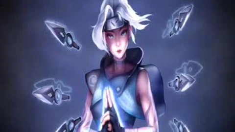 2K Jett Knife Valorant Live Wallpaper - Free Live Wallpaper