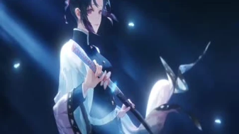 2K Shinobu Kocho Katana Demon Slayer Live Wallpaper - Free Live Wallpaper