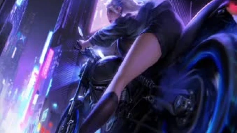 2K Akali Kda Lol Motorcyle Live Wallpaper - Free Live Wallpaper