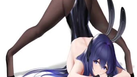 Line New Jersey Bunny Girl Wallpaper - Free Live Wallpaper