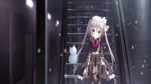 Hoshizora & Snow Live Wallpaper - Free Live Wallpaper