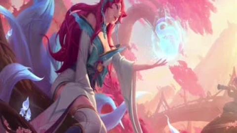 Ahri Spirit Blossom Live Wallpaper - Free Live Wallpaper