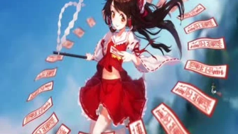 Hakurei Reimu Witch Live Wallpaper - Free Live Wallpaper
