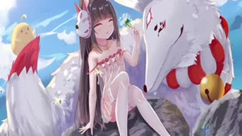 Nagato Miko Rest Live Wallpaper - Free Live Wallpaper