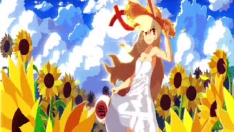 Sunflower Girl Live Wallpaper - Free Live Wallpaper