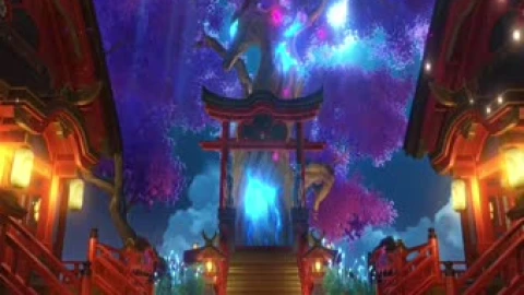Inazuma Sakura Live Wallpaper - Free Live Wallpaper