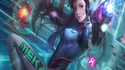 DVA HUD Overwatch Live Wallpaper - Free Live Wallpaper