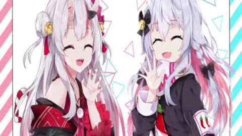 Kagura Nana & Nakiri Ayame Live Wallpaper - Free Live Wallpaper