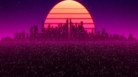 Synth City Live Wallpaper - Free Live Wallpaper